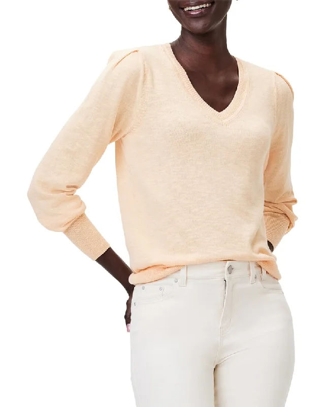 NIC+ZOE Slub V-Neck Sweater