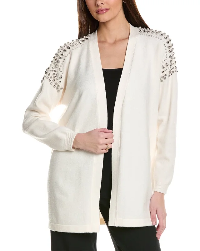 Anne Klein Embellished Cardigan