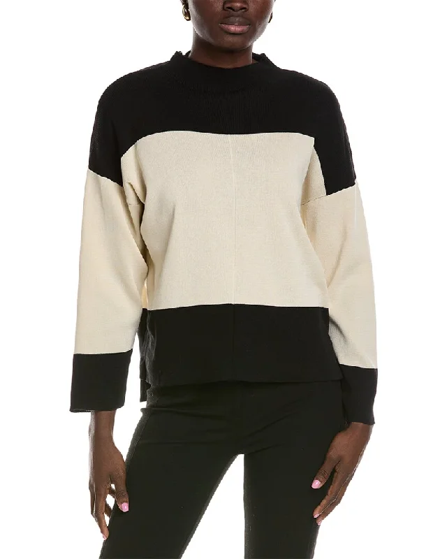 Madison Miles Colorblocked Pullover