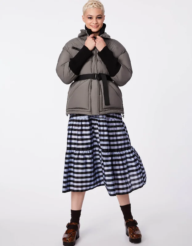 Fashionable And Versatile SUPER BELTED PUFFER