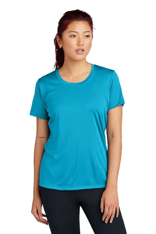 High-end Fabrics Sport-Tek Womens Competitor Moisture Wicking Short Sleeve Crewneck T-Shirt - Atomic Blue