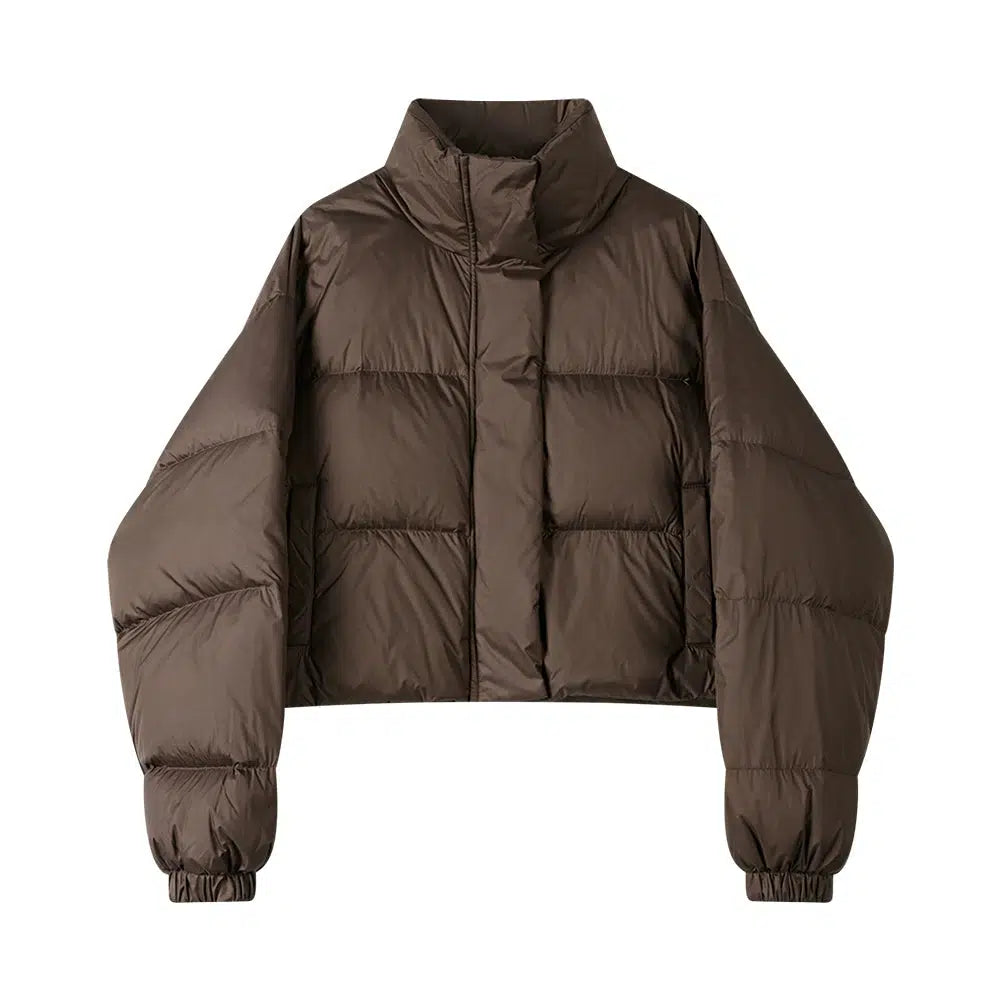 European Plan Lightweight Puffer Down Jacket