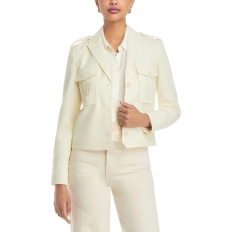 Noble And Elegant Theory Womens Pocket Wool Utility Jacket