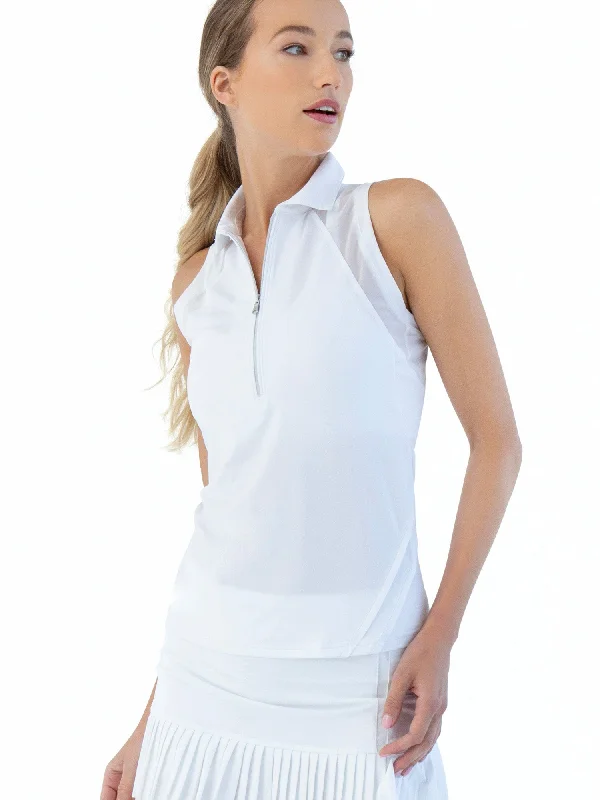 Neisha Classic Sleeveless Polo