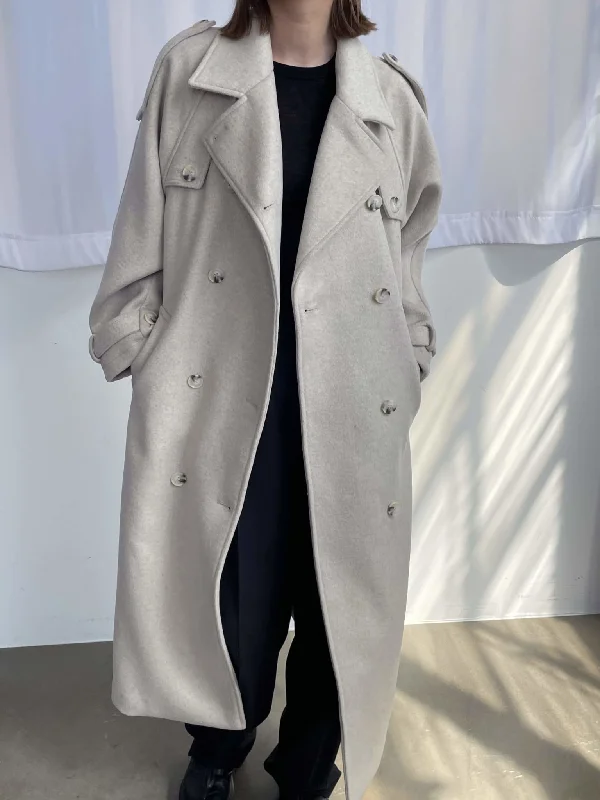 Warm Chic Outfits BEA WOOL COAT - BEIGE