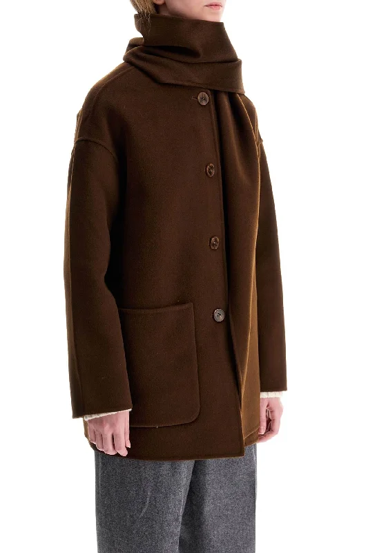 Elegant Style Dynamis Studio 'antwerp Coat With Built-In