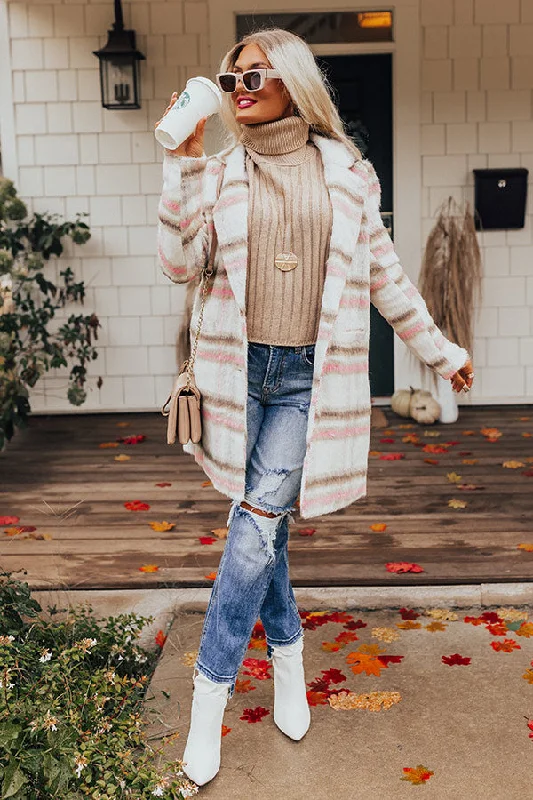 Layers Of Love Plaid Coat