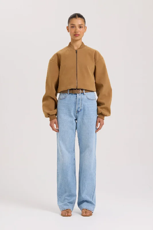 All-Day Outfits Mara Suede Bomber