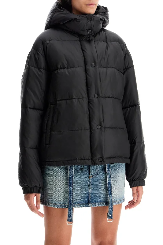 Casual And Comfortable Pinko 'down Jacket With Logo Patch