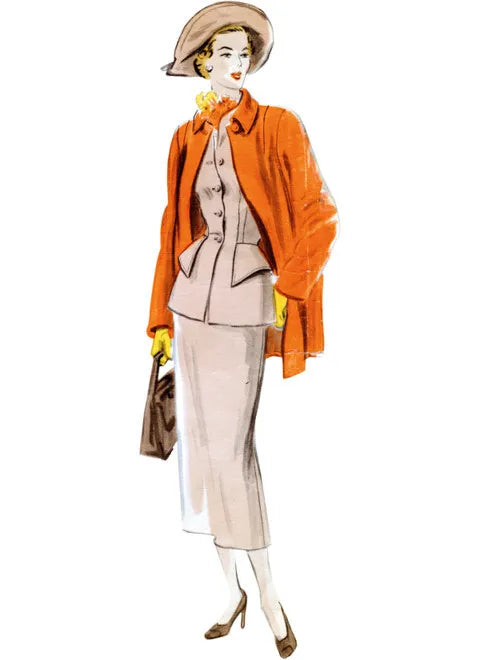 Soft Feel Vogue Vintage Suit & Coat V1932