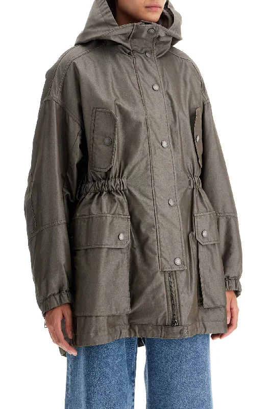 Windbreaker fashion Weekend Max Mara Convertible Midi Parka 'ol