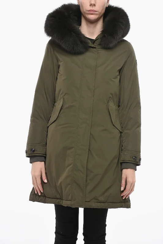 Trendy Wear Woolrich Fur Hood KEYSTONE Parka