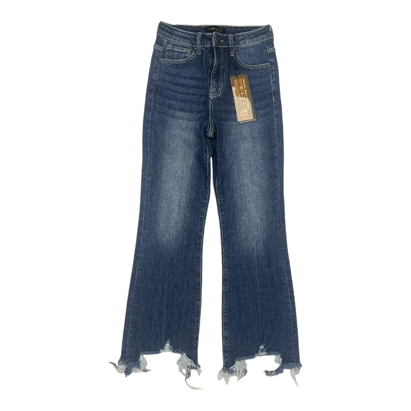 Comfy Layers Jeans Boot Cut By Risen In Blue Denim, Size:2