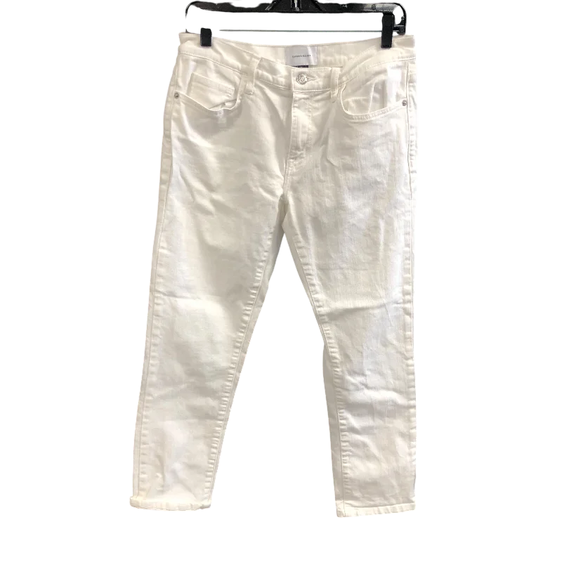 Jeans Designer By Current Elliott In White, Size: 4