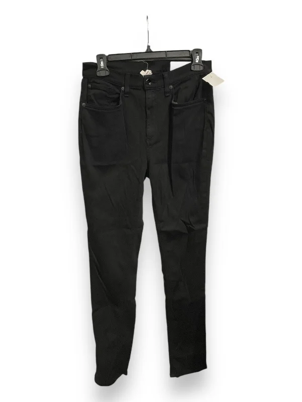 Jeans Straight By Rag & Bones Jeans In Black, Size: 8