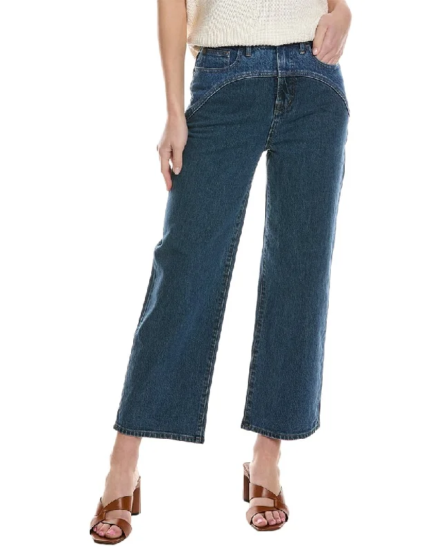 Madewell The Perfect Vintage Sonoma Wash Wide Leg Crop Jean