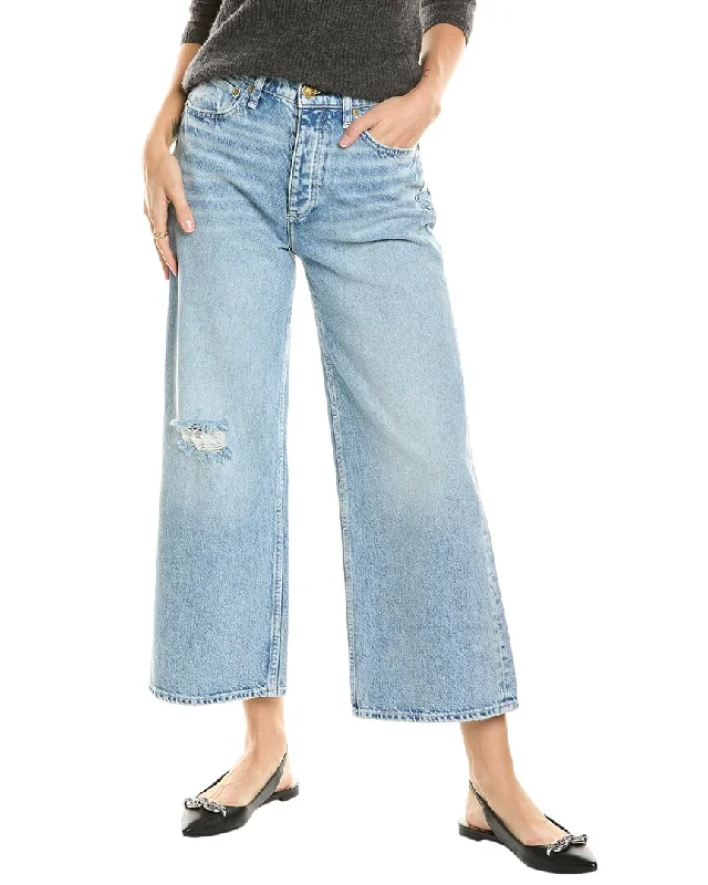 rag & bone Andi High-Rise Malvern Ankle Wide Leg Jean