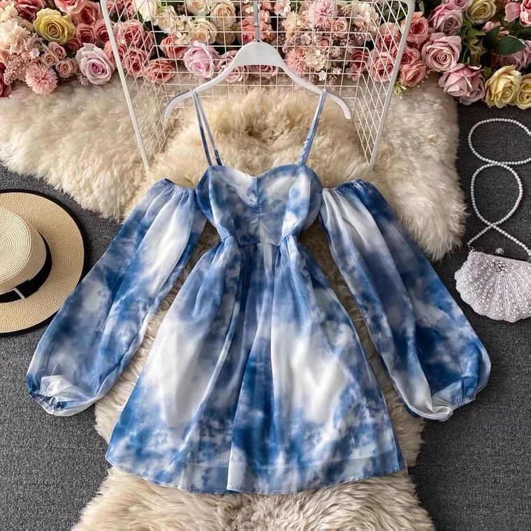 Boca Tie and Dye Dress