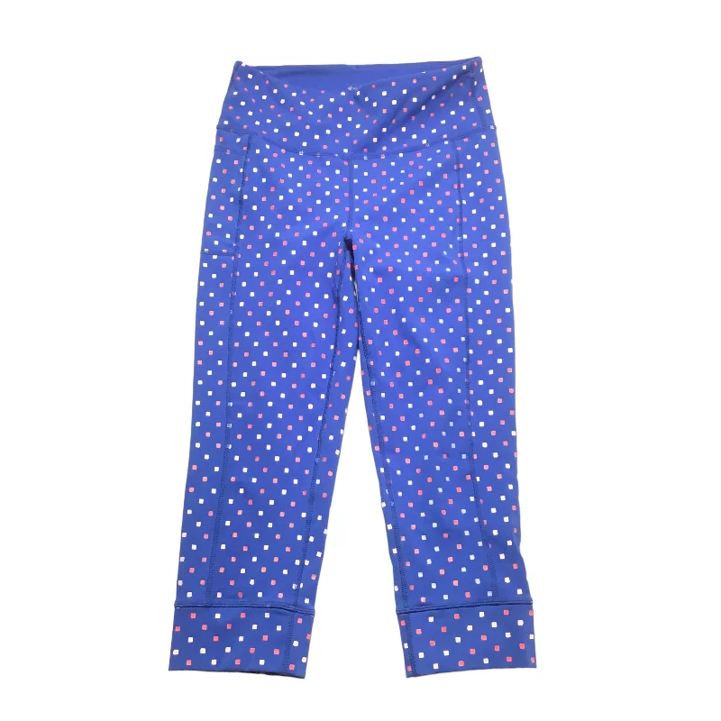 Free Design Blue Athletic Leggings Lilly Pulitzer, Size M