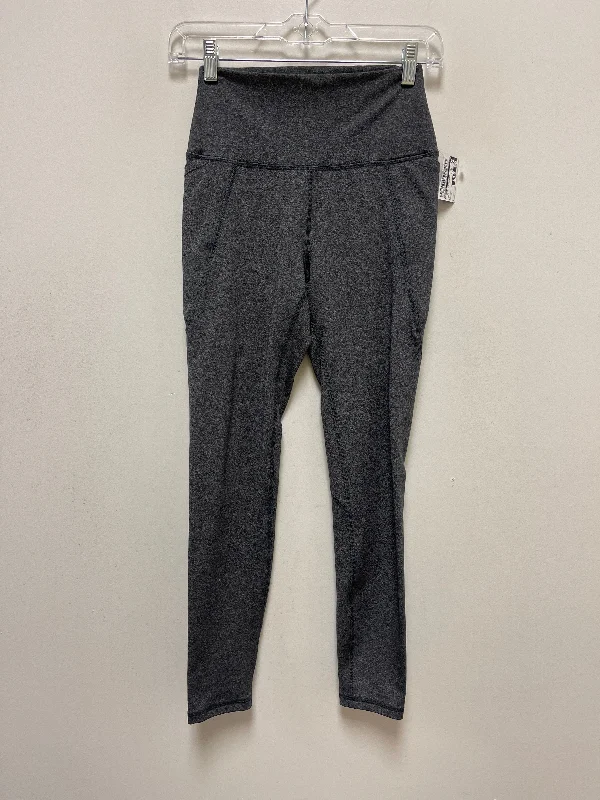 Luxury Fashion Grey Athletic Leggings Mono B, Size S
