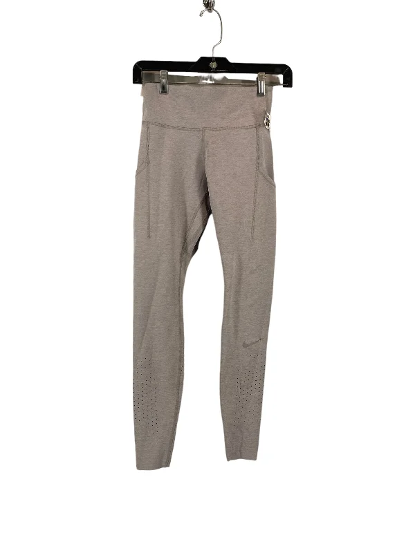 Modernism Grey Athletic Leggings Nike, Size Xs