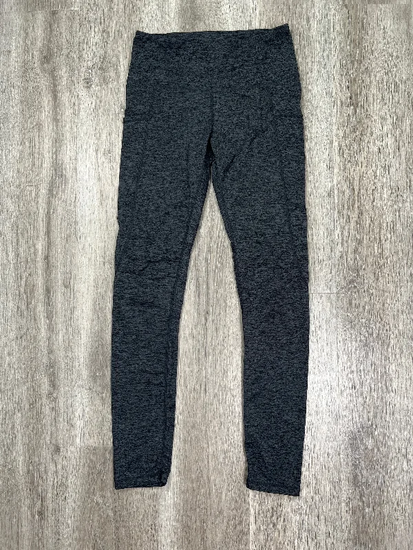 Party Wear Grey Athletic Leggings Reebok, Size S
