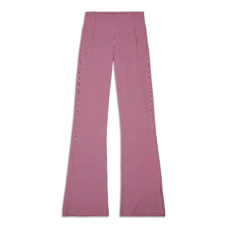 Romantic Temperament Groove High-Rise Split-Hem Flared Pant - Resale