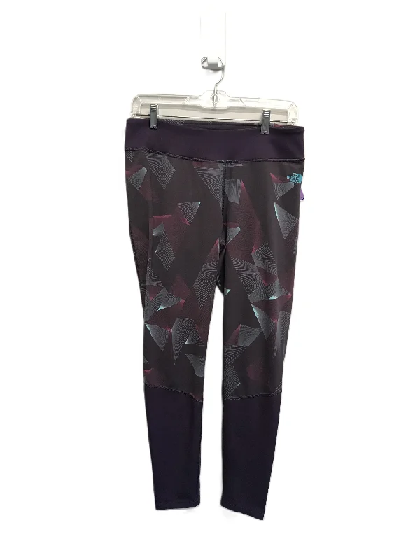 Simple Chic Purple Athletic Leggings By The North Face, Size: L