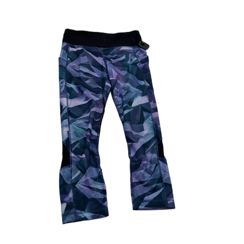 Unique Fashion Purple  Athletic Leggings Capris By Lululemon  Size: S