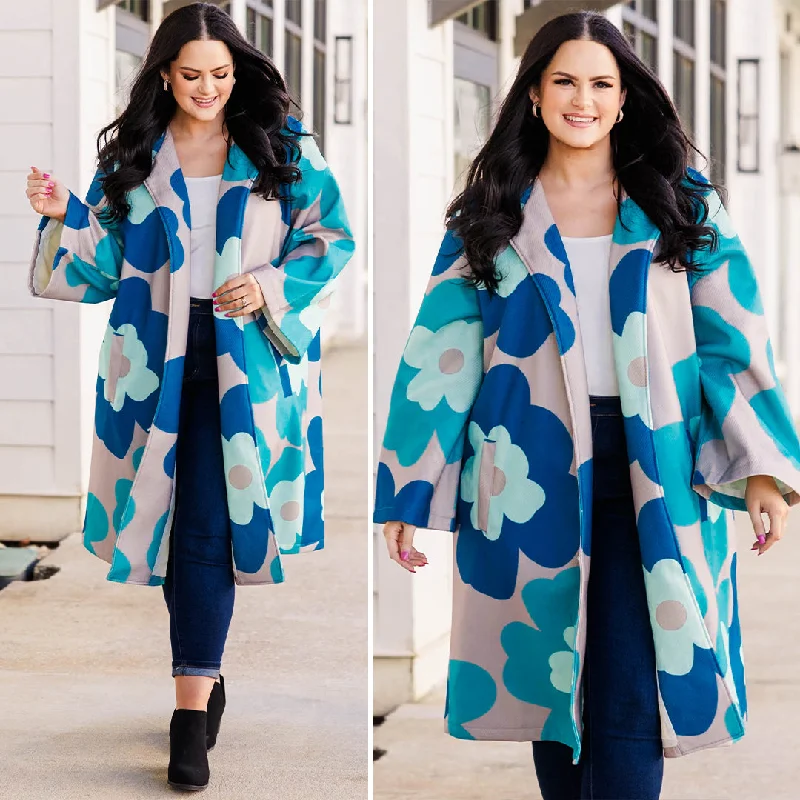 I'm Into You Coat, Teal