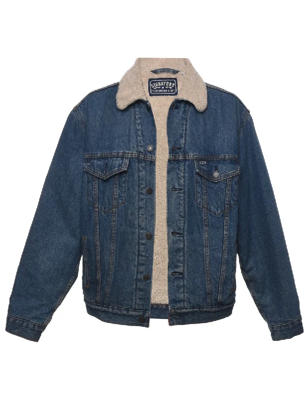 Levi's Shearling Denim Jacket - L