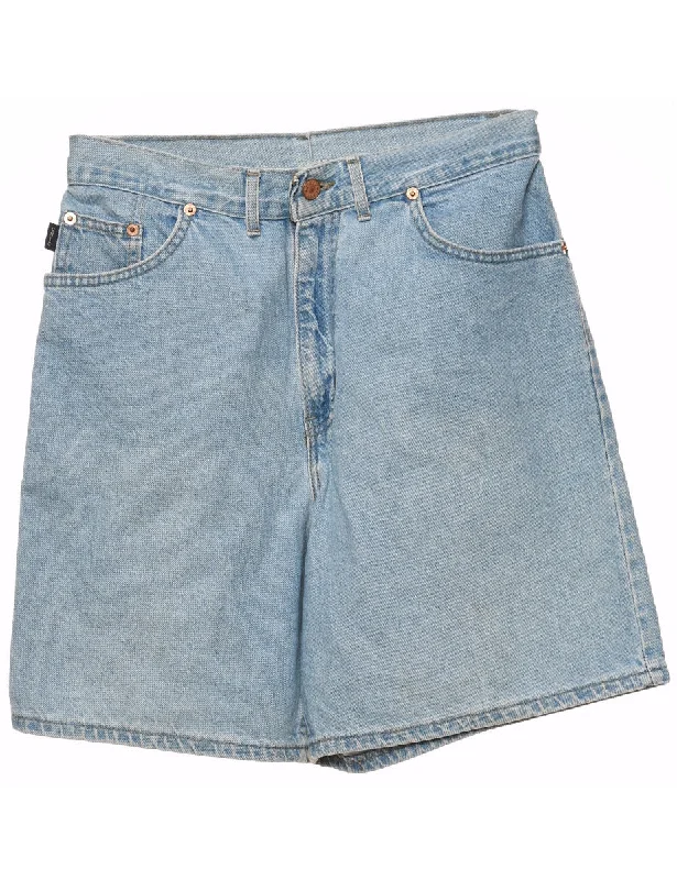 Spiritual Vitality Light Wash Denim Jorts - W30 L7