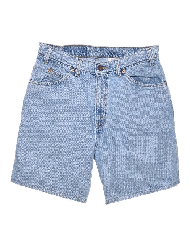 Boutique Recommendation Light Wash Denim Shorts - W28 L11