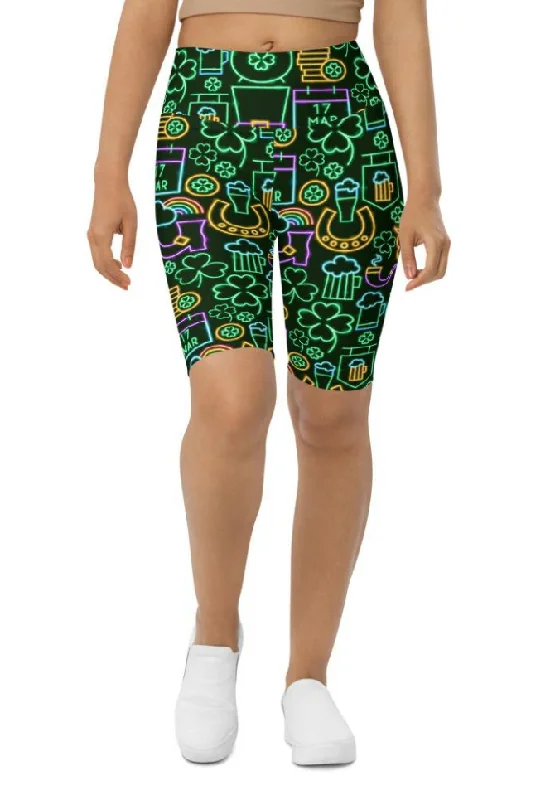 St. Patrick's Celebration Biker Shorts