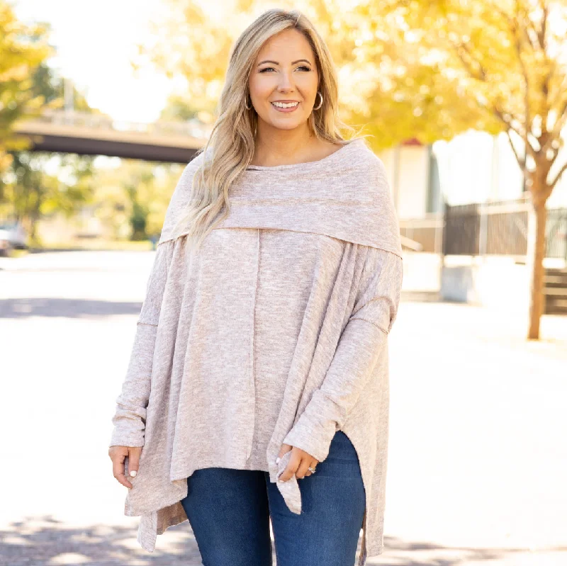 Winter Resort Tunic, Blush